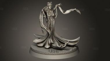 Королева Гвиневра 3d stl модель для ЧПУ