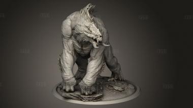 Владыка Барлуга,Стоящий Балгура 3d stl модель для ЧПУ