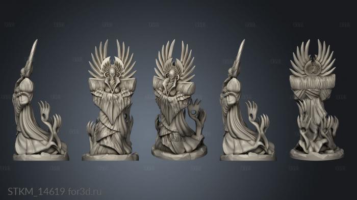 Queen Torment stl model for CNC