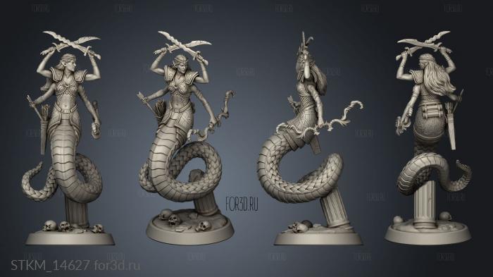 LS Fantasy The Crimson Sand Arena Marilith 3d stl модель для ЧПУ