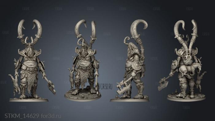 ork Bolthorn the Ice Giant Axe 3d stl модель для ЧПУ