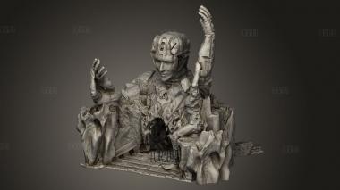 Потерянный портал в храмах Азорота,Храм трех гигантов 3d stl модель для ЧПУ