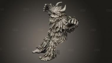 Орк Мороз И Снежок Йети Кид 3d stl модель для ЧПУ