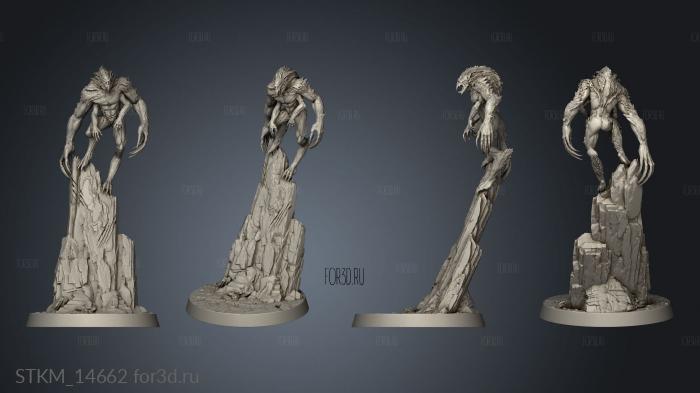 Draegloth stl model for CNC