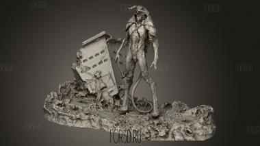 Ультрачеловек Зеттон Ультрачеловек 3d stl модель для ЧПУ