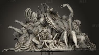 Спойлер Плоти 3d stl модель для ЧПУ