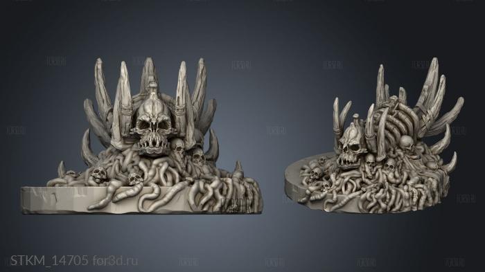 Haruspex altar stl model for CNC