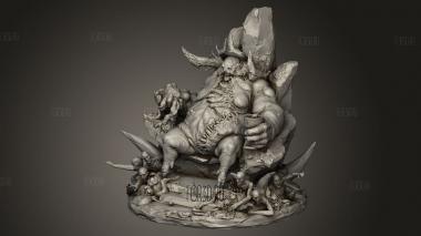 Голодный лорд Герцог 3d stl модель для ЧПУ