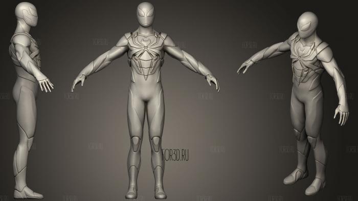 iron spider kid suit stl model for CNC