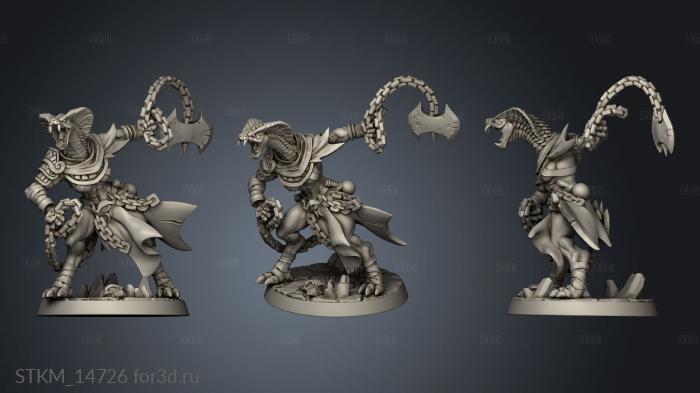 Maneaters Nagarkot Nagarkot Thralls Thrall Naga stl model for CNC