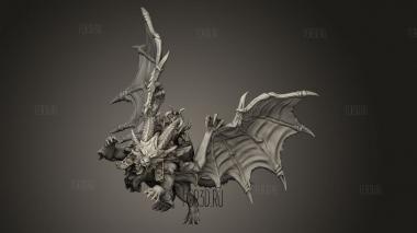 Воин Мантикоры 3d stl модель для ЧПУ
