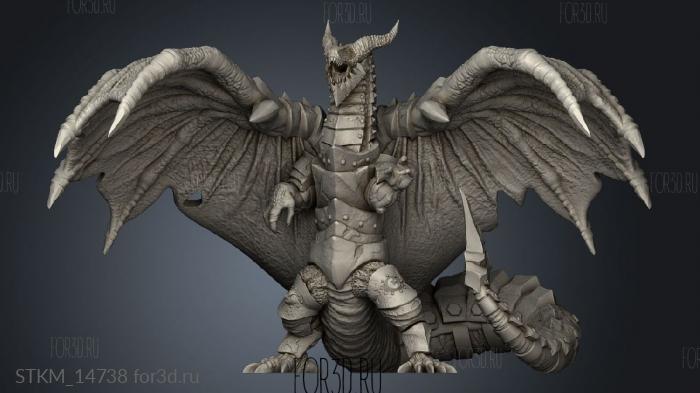 War Dragon stl model for CNC