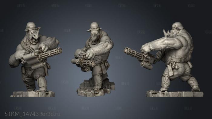 Rocksteady stl model for CNC