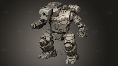 Мастерская работа со сломанной спиной PMW Горбатый MWO 3d stl модель для ЧПУ
