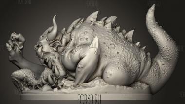Вастиат,Пожиратель Болот,Большой демон 3d stl модель для ЧПУ