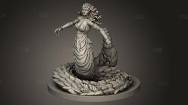 Медуза 3d stl модель для ЧПУ