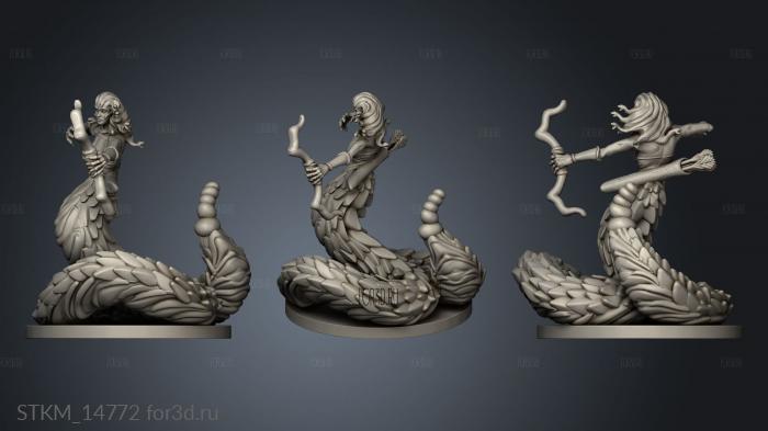 Medusa stl model for CNC