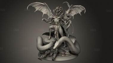 Медуза 3d stl модель для ЧПУ