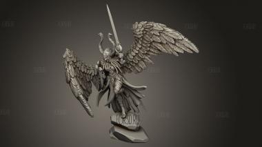 Наемник Валькирии 3d stl модель для ЧПУ