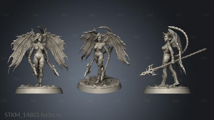 Daughters Lilith Angela stl model for CNC