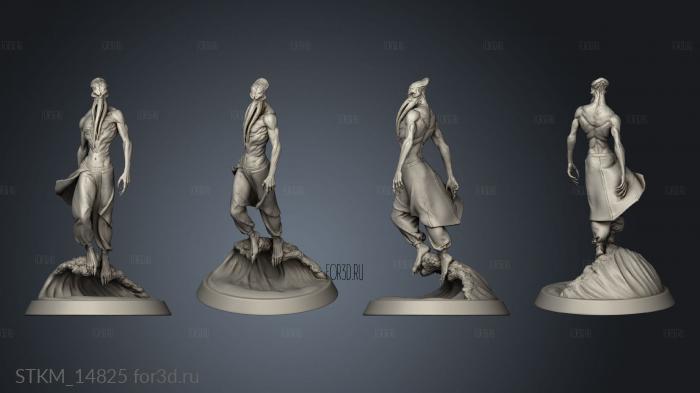 Mindflayer Alone 3d stl модель для ЧПУ