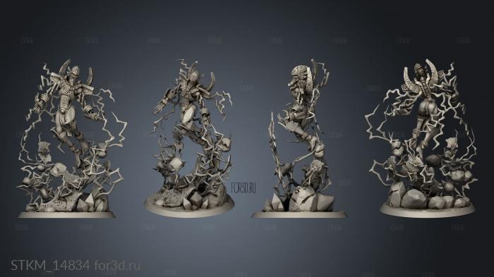 Necroyd Tomb Lords Shard the Ancient God stl model for CNC