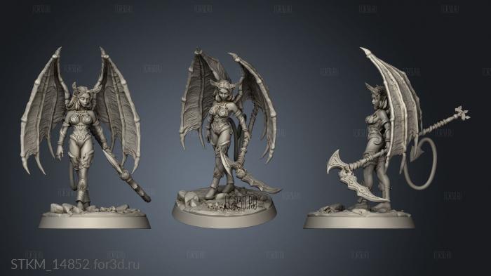 Daughters Lilith Camille stl model for CNC