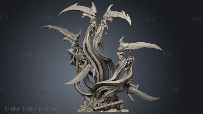 Nighthaunt Damned Spirits Koshes stl model for CNC