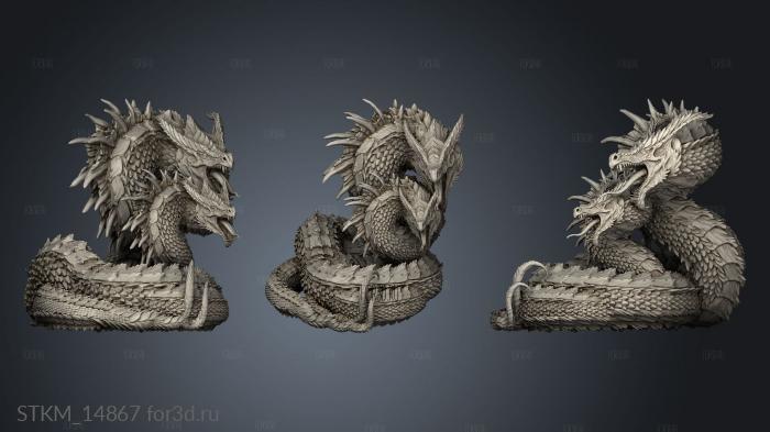 MMM Wyrm stl model for CNC