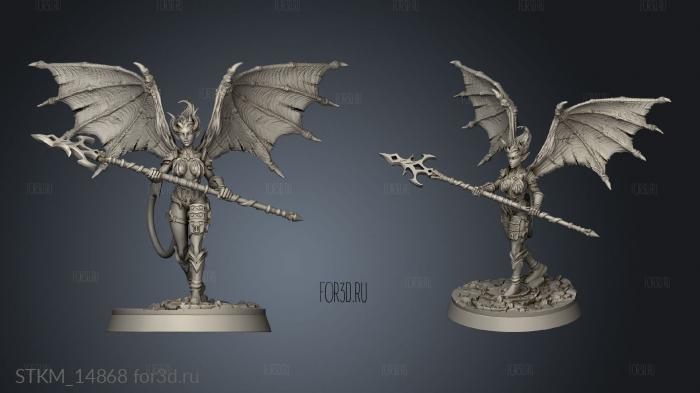 Daughters Lilith Danica stl model for CNC