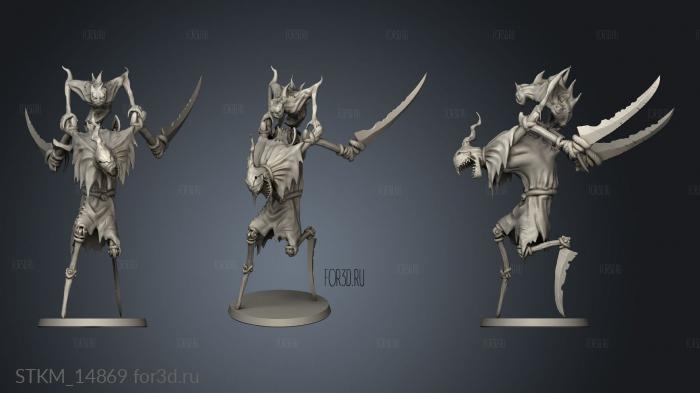 Domain Nightmares Gravelords Minions Soul Harvester stl model for CNC