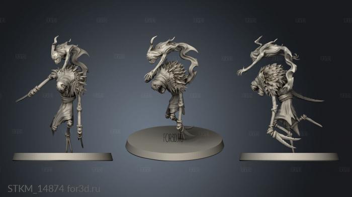 Domain Nightmares Gravelords Minions Soul Harvester stl model for CNC