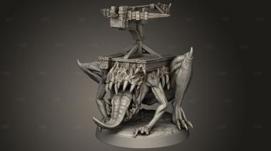 Осадный арбалет 3d stl модель для ЧПУ