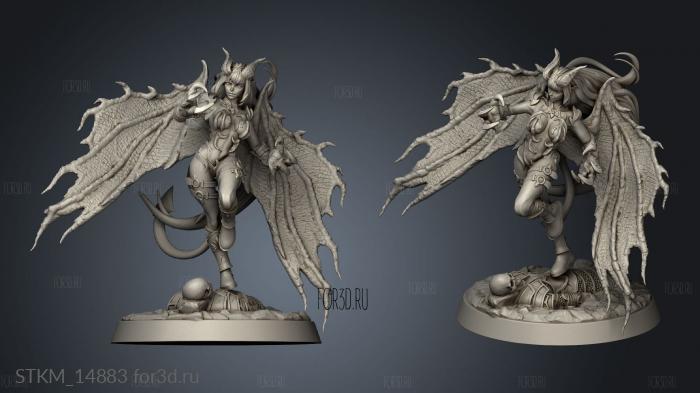 Daughters Lilith Denise stl model for CNC