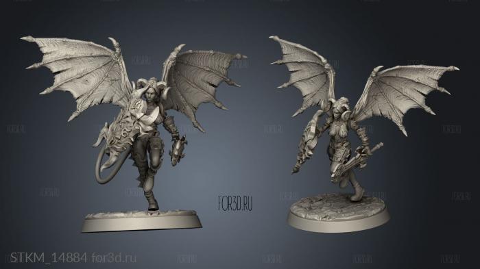 Daughters Lilith Eunice stl model for CNC