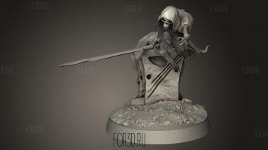 Восставший Страж 3d stl модель для ЧПУ