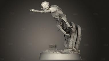 Восставший Страж 3d stl модель для ЧПУ