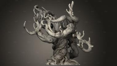 Луна Укусила Огромное Дерево ДЕЦИ . 3d stl модель для ЧПУ