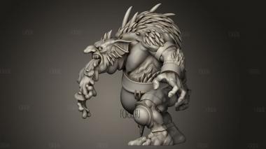 Самогонные сопли тролля 3d stl модель для ЧПУ