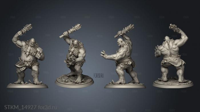 Granny’s Prophecy Ogre stl model for CNC