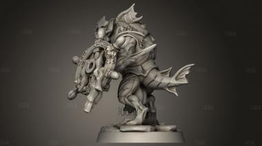 Щит Джуракина во время Отлива 3d stl модель для ЧПУ