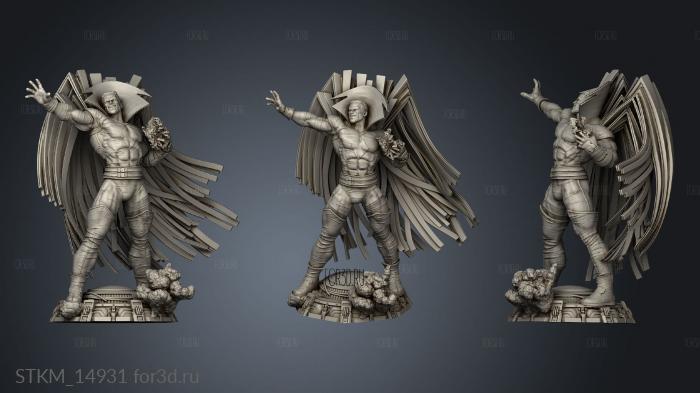 Mr Sinister Statue stl model for CNC