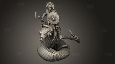 Сержант Змеиных Всадников 3d stl модель для ЧПУ