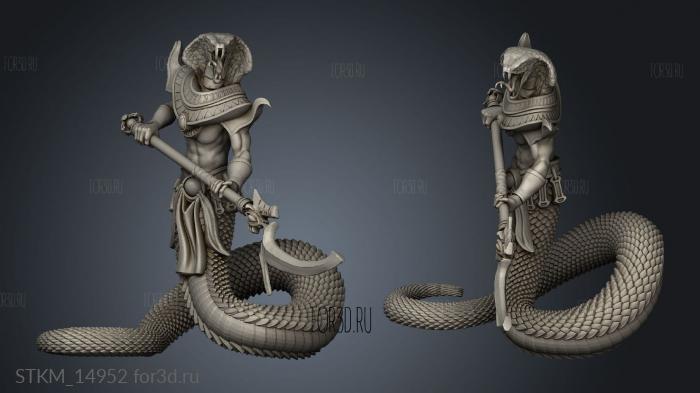 Egypt Apophis Warriors stl model for CNC