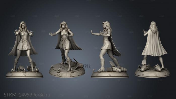 STARLIGHT cape stl model for CNC