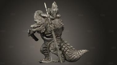 Грибная Протока Аллигатор Народный Охотник За Грибами Грибное Болото 3d stl модель для ЧПУ