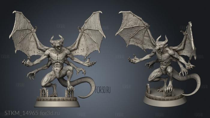 Vampires in Panshaw Enemies Gargoyle stl model for CNC