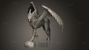 Мой Гиппогриф 3d stl модель для ЧПУ