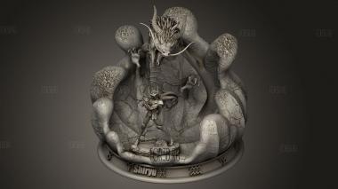 Скала ширю 3d stl модель для ЧПУ