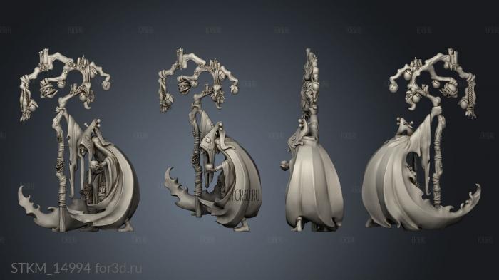 Heroes fairytales Old Witch The stl model for CNC